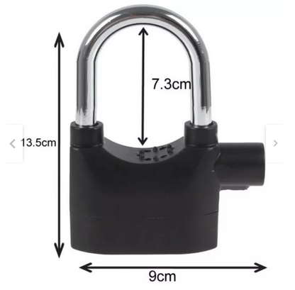 Candado de Seguridad con Alarma