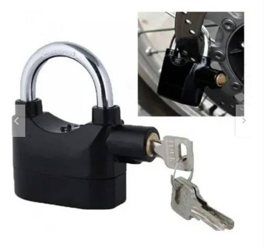 Candado de Seguridad con Alarma
